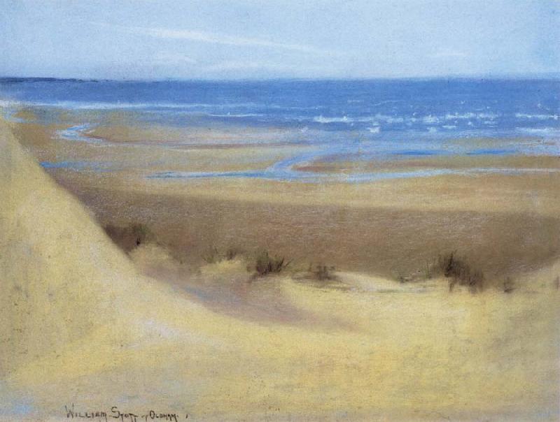 William Stott of Oldham Sparking Sea Sweden oil painting art
